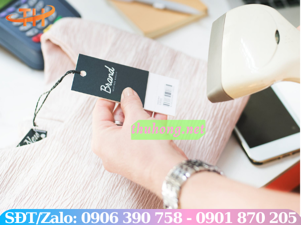 Giấy in tem nhiệt in mã vạch sản phẩm