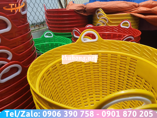 Giỏ cần xé có quai cầm chắc chắn