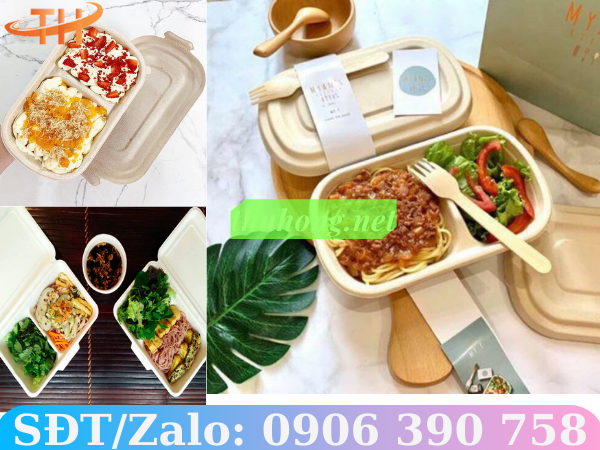 Hộp bã mía giá rẻ an toàn sức khỏe