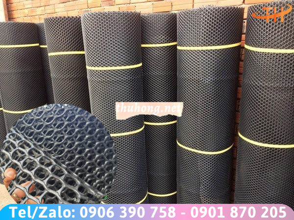 lưới mắt cáo nhựa đen tại kho