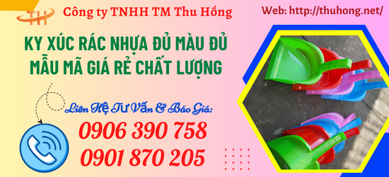 Ky Rác Nhựa Nhiều Kiểu Mẫu Đẹp Độ Bền Cao Giá Sỉ