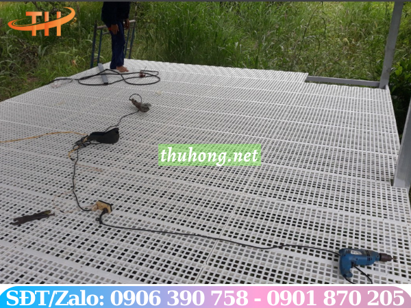 Hướng dẫn lắp đặt sàn nhựa nuôi dê