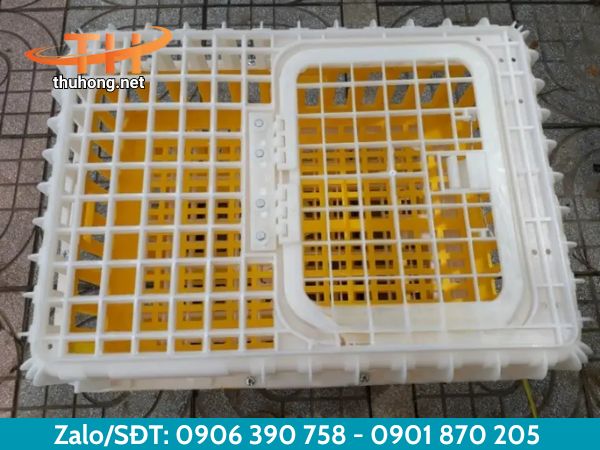 Lồng nhựa vận chuyển gà Lồng nhựa vận chuyển gà