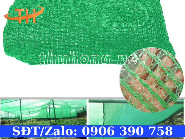 Lưới che nắng vườn lan màu xanh