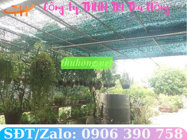 Lưới che mát vườn lan khổ 2m