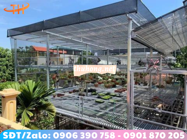 lưới nhựa che sân nhà