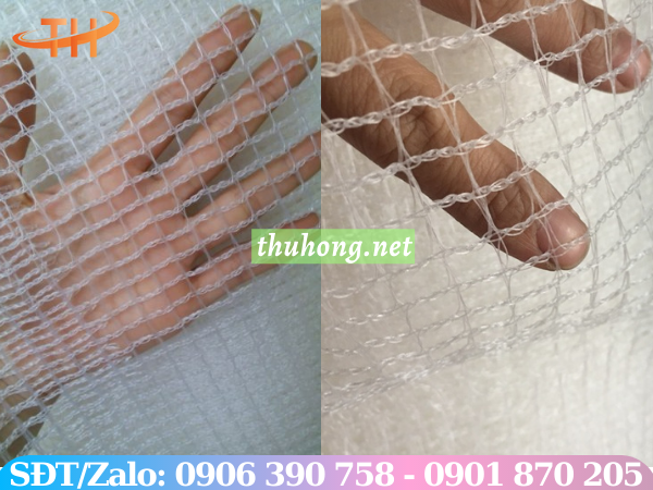 Lưới cước nhựa màu trắng