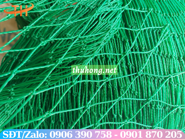 Lưới cước nhựa màu xanh lá