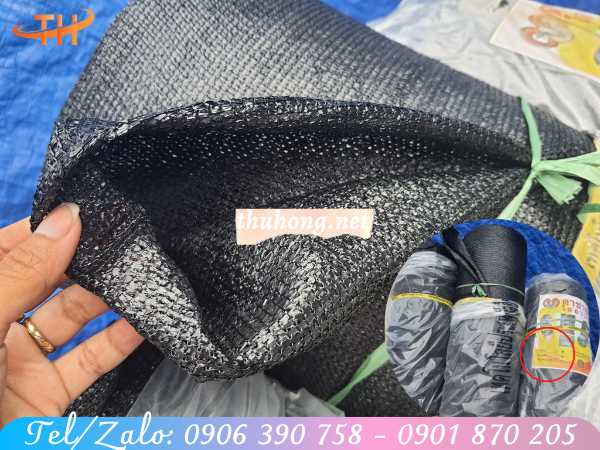 lưới dệt kim che phủ 90% màu đen