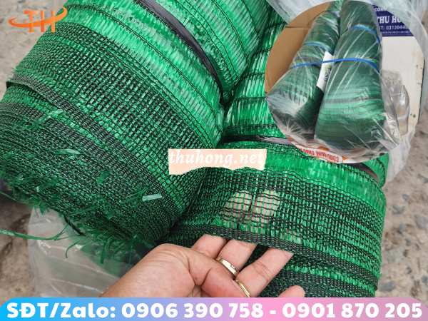 Lưới lan màu xanh cuộn 50m