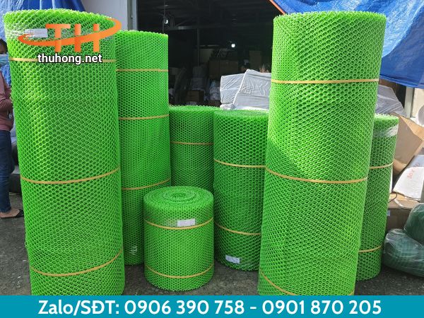 Lưới nhựa mắt cáo xanh chất lượng Lưới nhựa mắt cáo xanh chất lượng