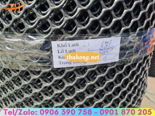 Quy cách lưới nhựa mắt cáo