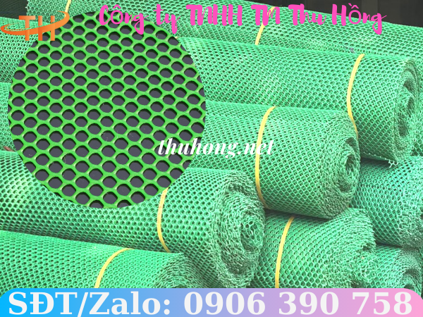 Lưới cước nhựa cứng màu xanh