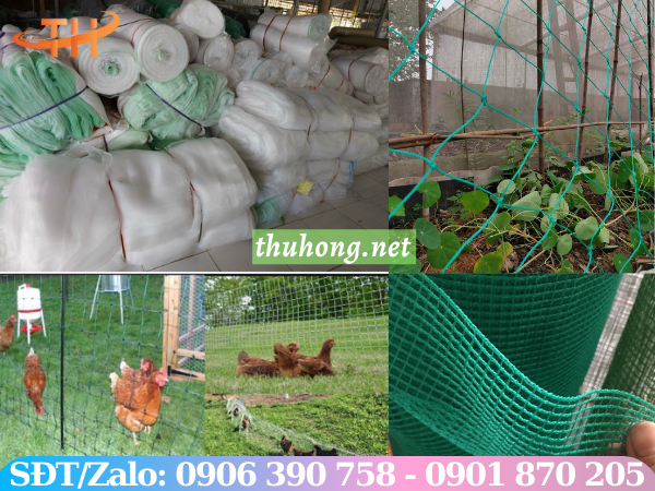 Lưới cước nhựa rào gà