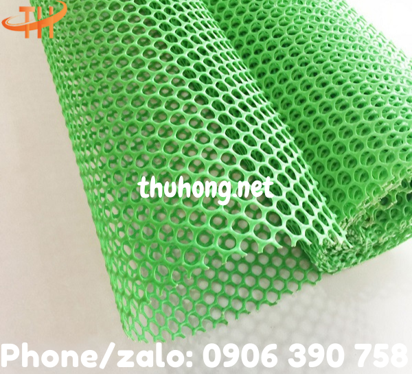 lưới nhựa cứng dùng trong chăn nuôi gà vịt