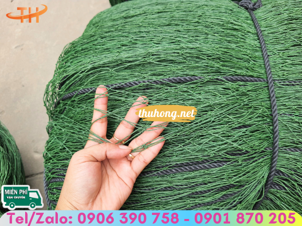 Lưới rêu luồn dây ô lưới 8cm Lưới rêu luồn dây ô lưới 8cm
