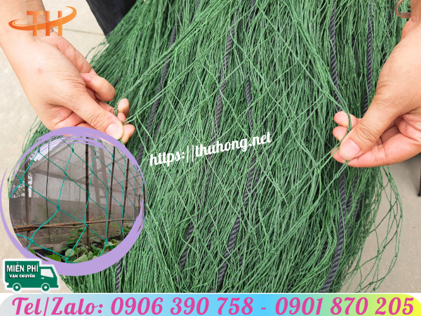 Cấu tạo sợi lưới của lưới rêu luồn dây Cấu tạo sợi lưới của lưới rêu luồn dây