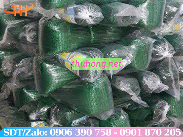 Lưới che nắng Thái lan khổ 4x50m màu xanh