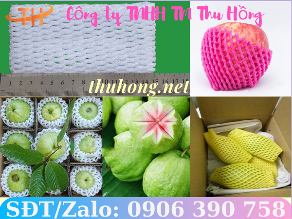 Xốp lưới bọc trái cây 17 cm