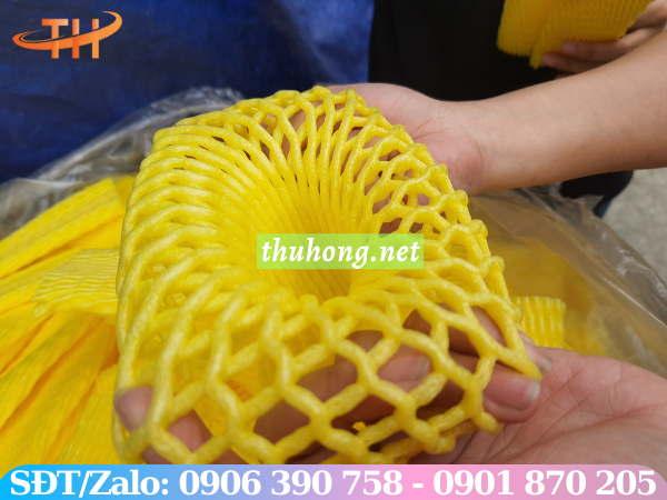 Lưới xốp bọc dưa lưới mềm dai, độ bền cao