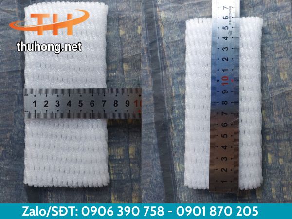 Lưới xốp bọc trái cây kích cỡ 15cm Lưới xốp bọc trái cây kích cỡ 15cm