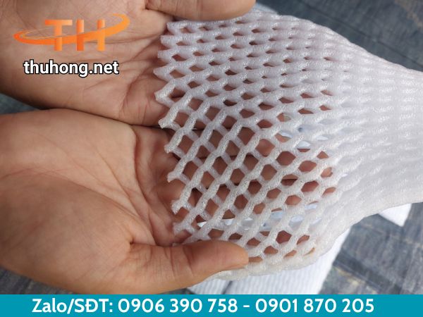 Lưới xốp bọc trái cây mềm dẻo, độ bền cao Lưới xốp bọc trái cây mềm dẻo, độ bền cao