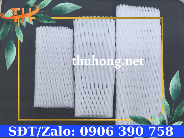 Xốp lưới trắng bảo vệ trái cây