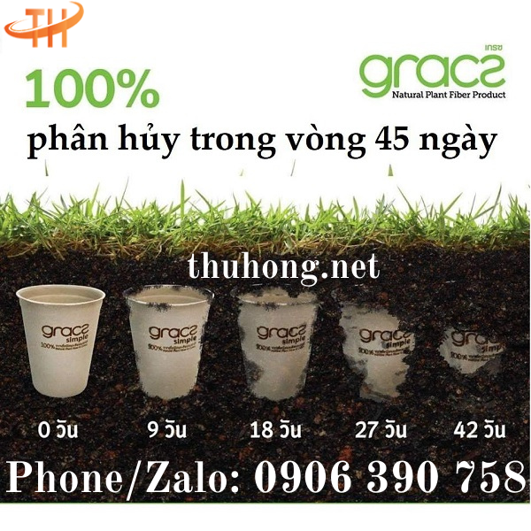 ly bã mía thân thiện với môi trường