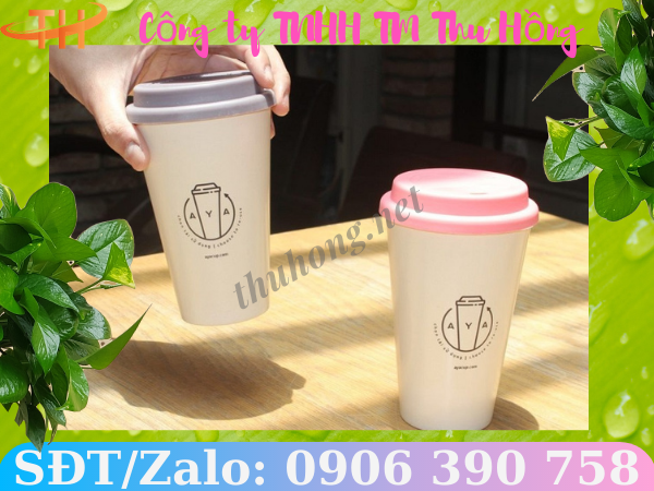 Ly bã mía đựng trà sữa