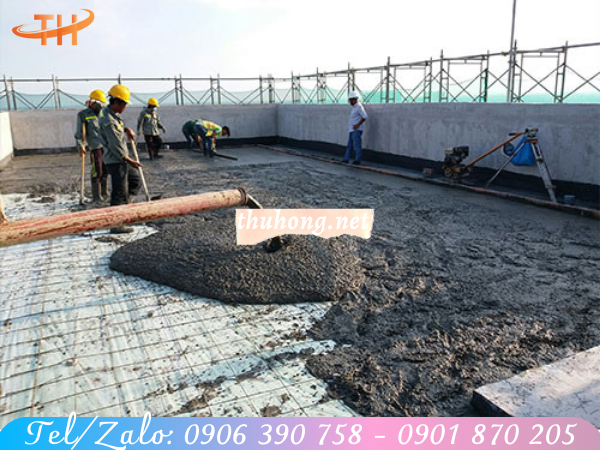 Màng nilon trắng đổ bê tông