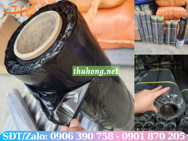 Màng phủ nilon 1 mặt xám, 1 mặt bạc