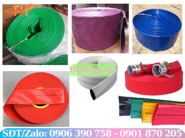 Một số loại ồng vải bạt cốt dù thông dụng