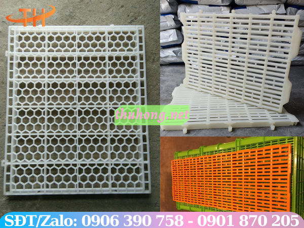 Một số mẫu sàn nhựa chăn nuôi