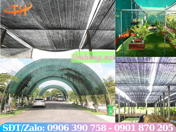 Lưới che nắng mưa ngoài trời ứng dụng rộng rãi trong đời sống