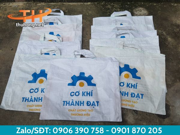 Nhận in logo bao tải bao gạo các loại Nhận in logo bao tải bao gạo các loại