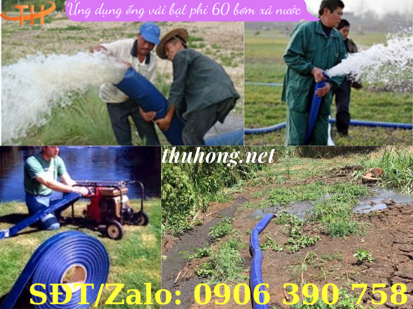 Ống bạt nhựa bơm xả nước