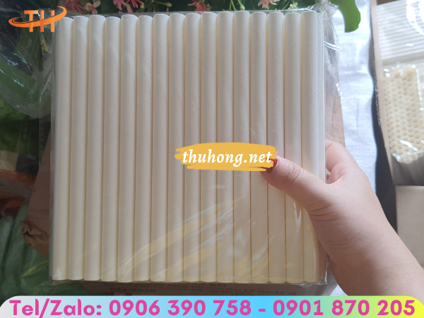 chọn kích cỡ ống hút giấy phù hợp