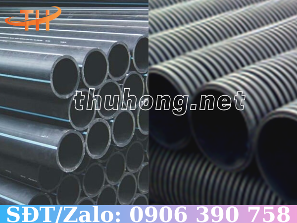 Ống nhựa HDPE trơn và gân xoắn