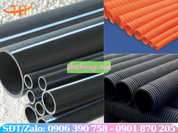 Ống nhựa HDPE trơn và xoắn