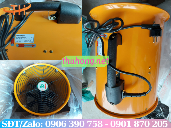 Cấu tạo máy quạt công nghiệp xách tay