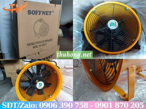 Quạt hút công nghiệp xách tay soffnet chính hãng