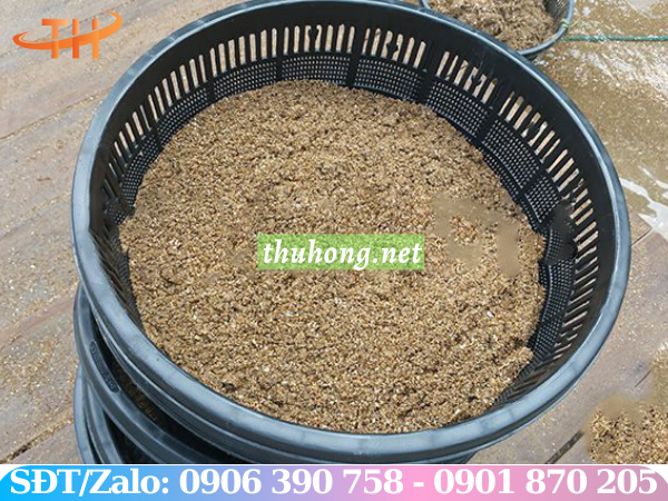 Rổ nhựa tròn nuôi ngao