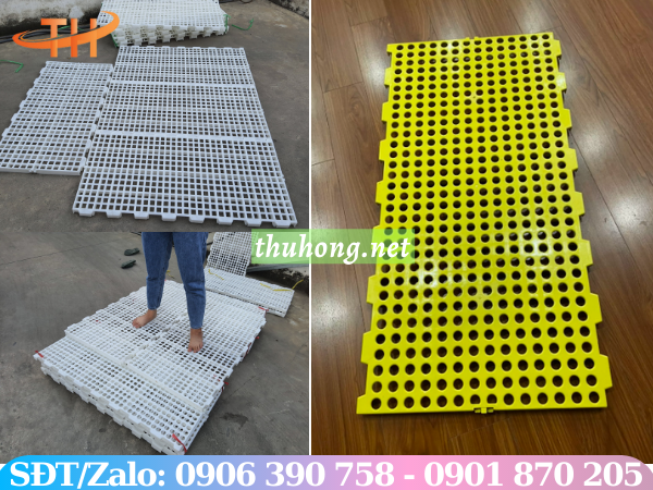 Tấm sàn nhựa nuôi dê nhiều mẫu mã