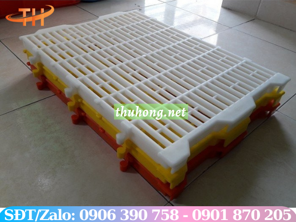 Sàn nhựa nuôi heo đa dạng màu sắc