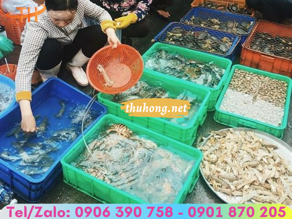 Sóng bít dùng để đựng tôm sống