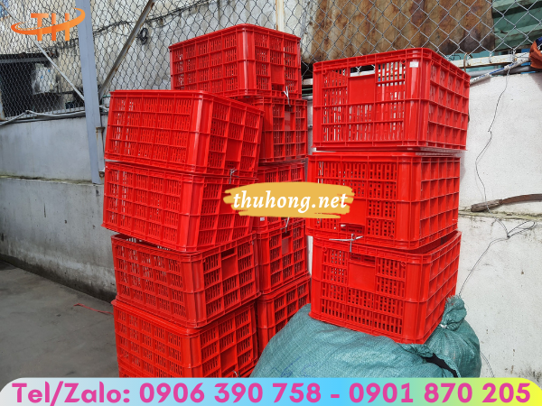 sóng nhựa đựng trái cây nông sản