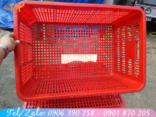 sóng hở đựng trái cây