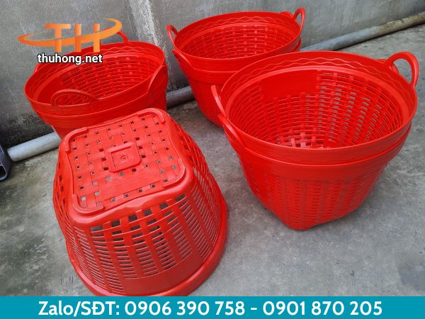 Sọt nhựa đựng nông sản tiện lợi Sọt nhựa đựng nông sản tiện lợi