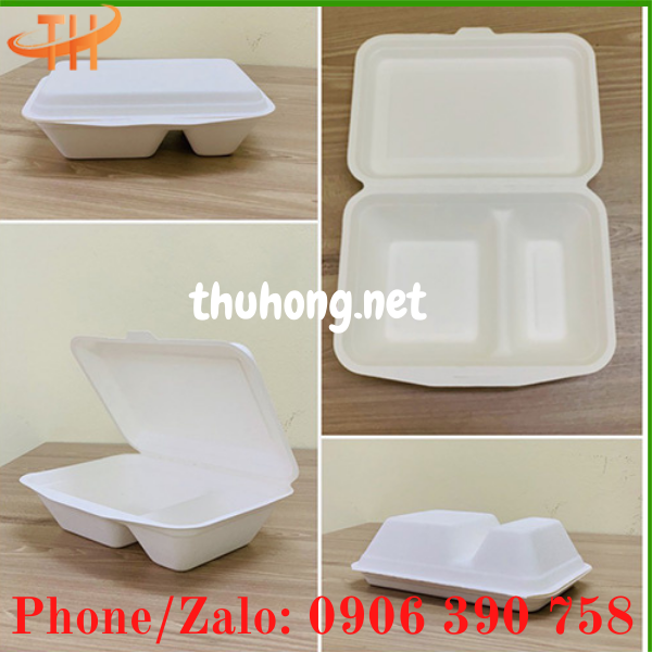 sử dụng hộp cơm bã mía tiện dụng, an toàn, bảo vệ môi trường