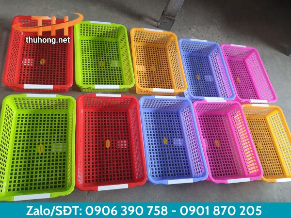 Thau rổ nhựa chủ nhật Thau rổ nhựa chủ nhật